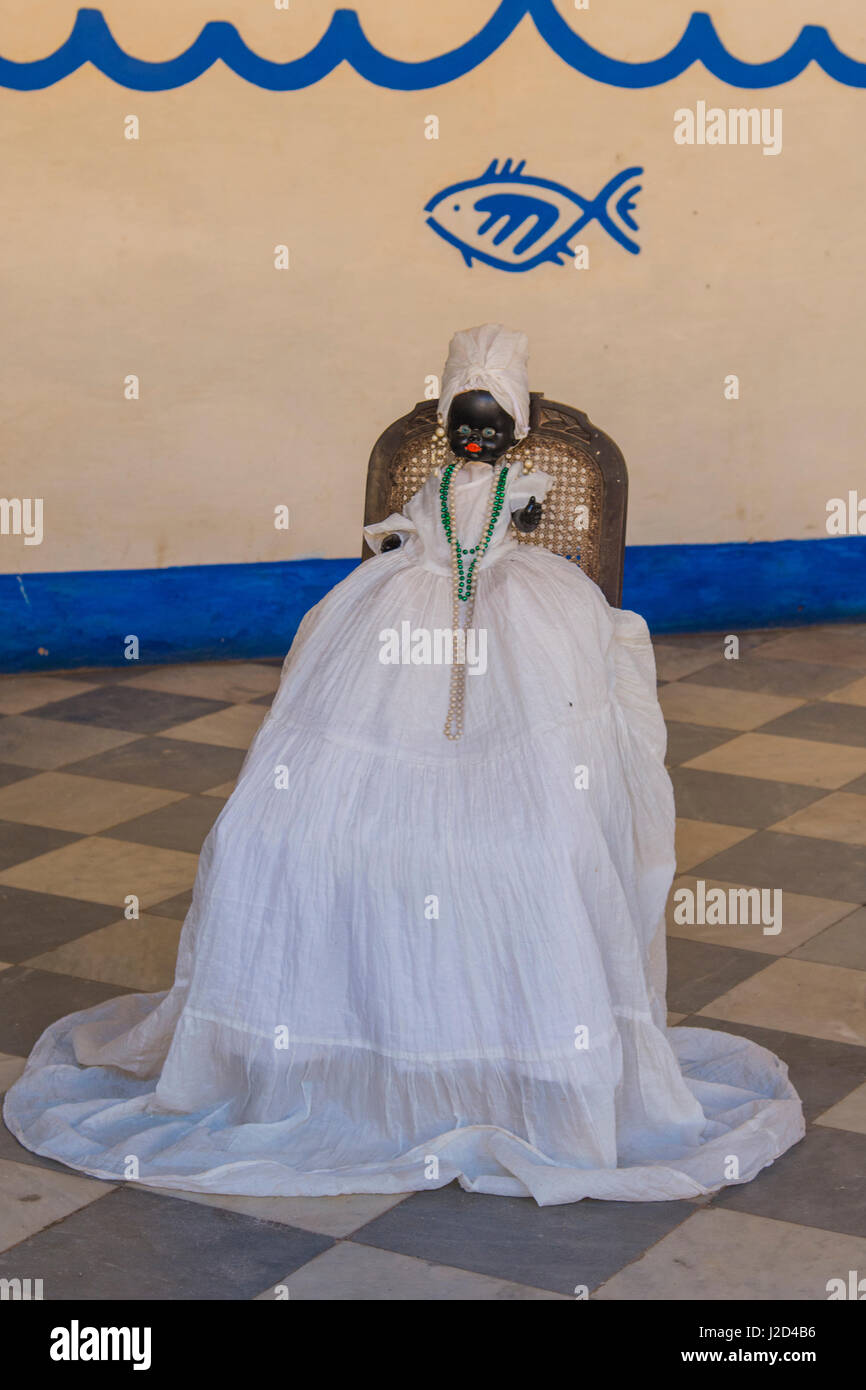 Cuba Sancti Spiritus Province Trinidad Santeria Temple Casa De Santos Doll In Santeria Costume Stock Photo Alamy