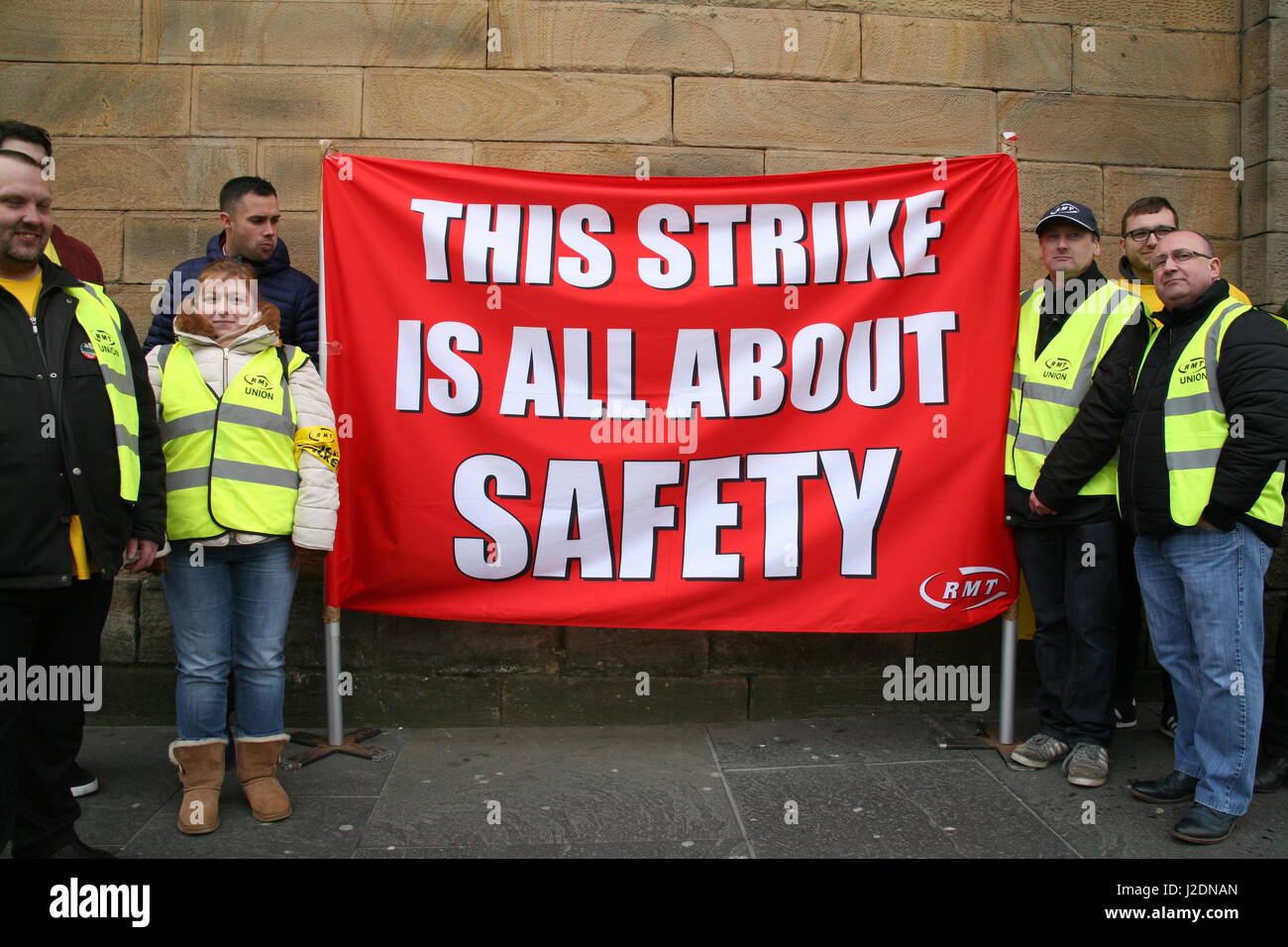 Northern rail guards strike hires stock photography and images Alamy