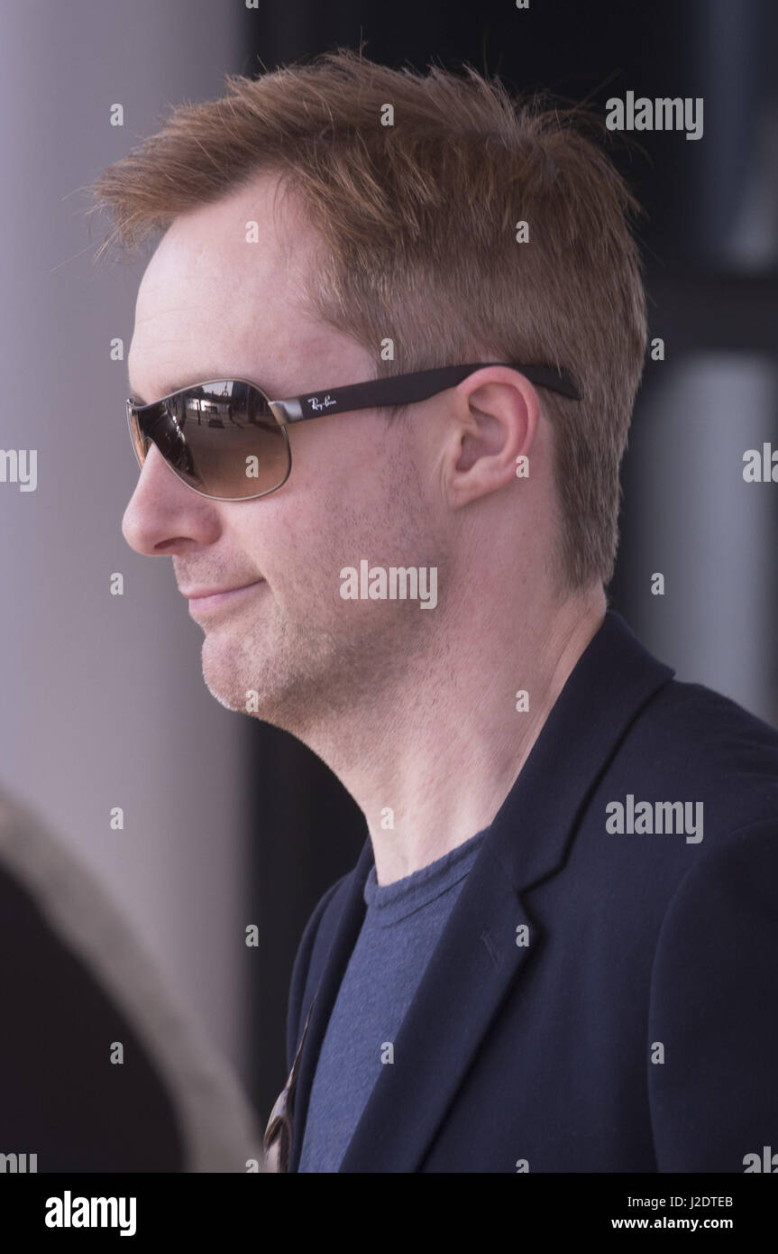 Member of pop band Steps are seen leaving a Glasgow hotel. Featuring