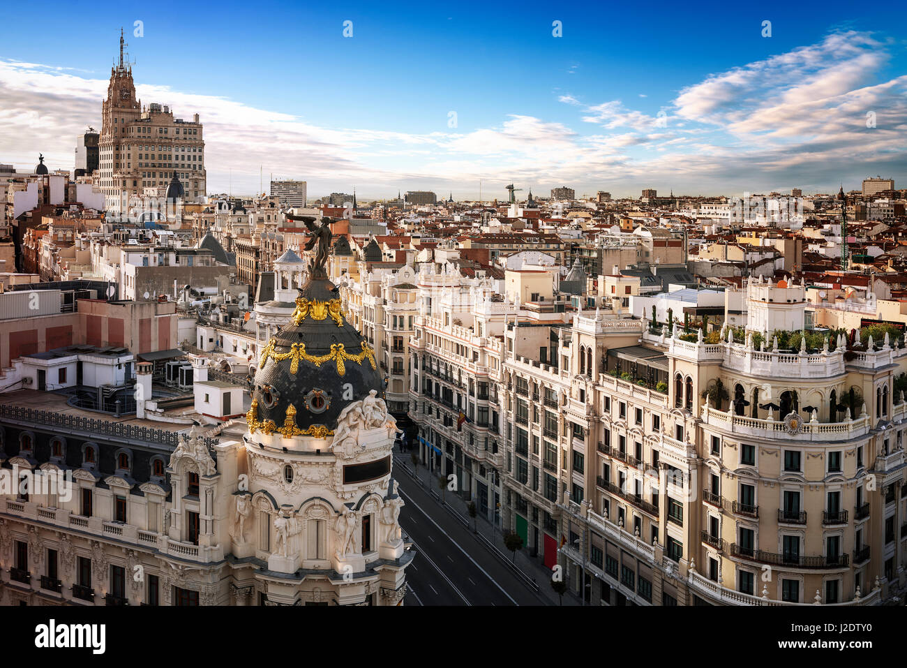 Madrid city center hi-res stock photography and images - Alamy