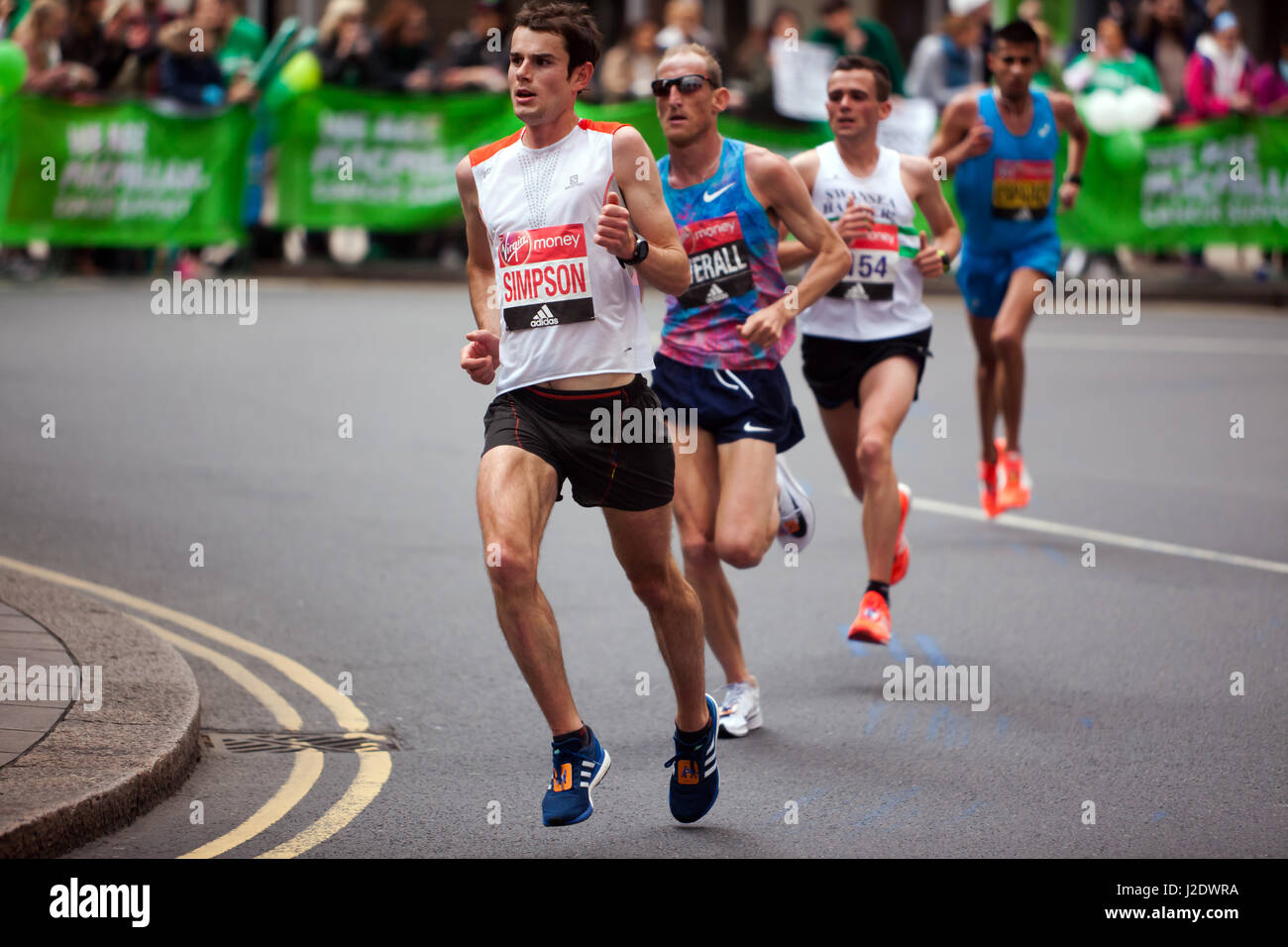 Robbie Simpson and Scott Overall competing for Great Britain, in ...