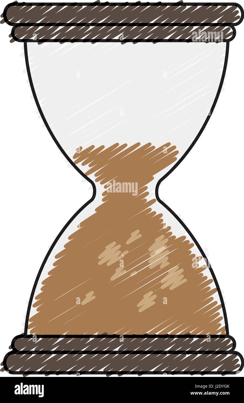 hourglass time isolated icon Stock Vector Image & Art - Alamy