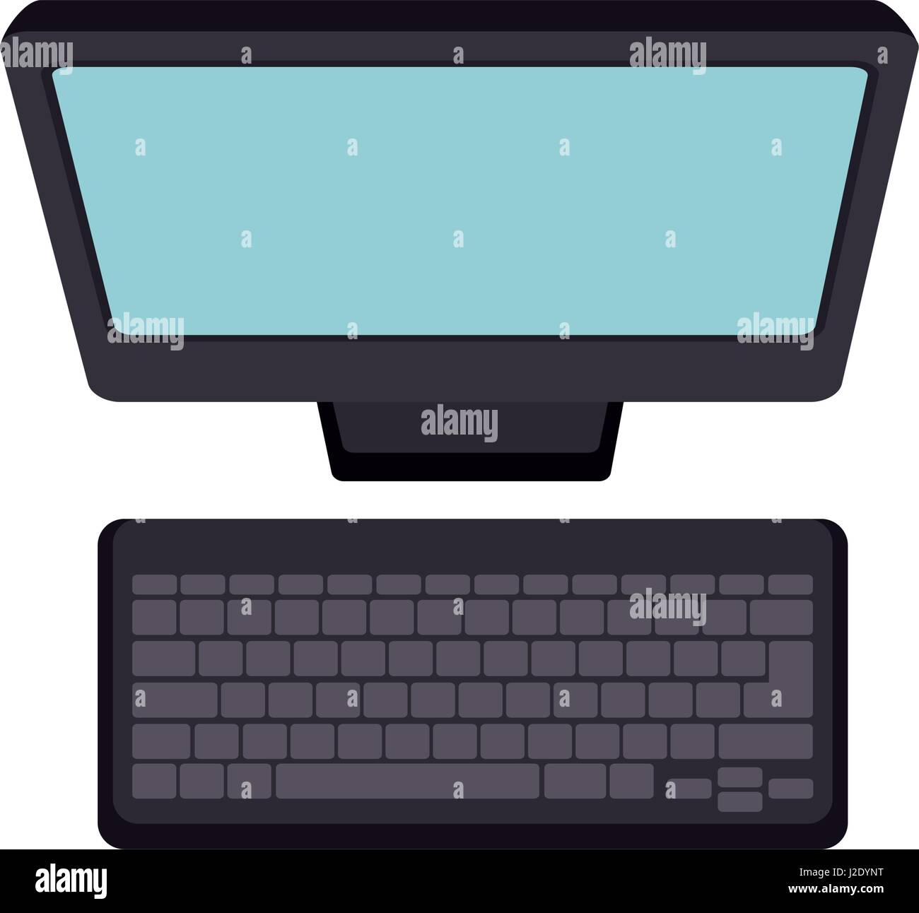 computer desktop with template icon Stock Vector Image & Art - Alamy