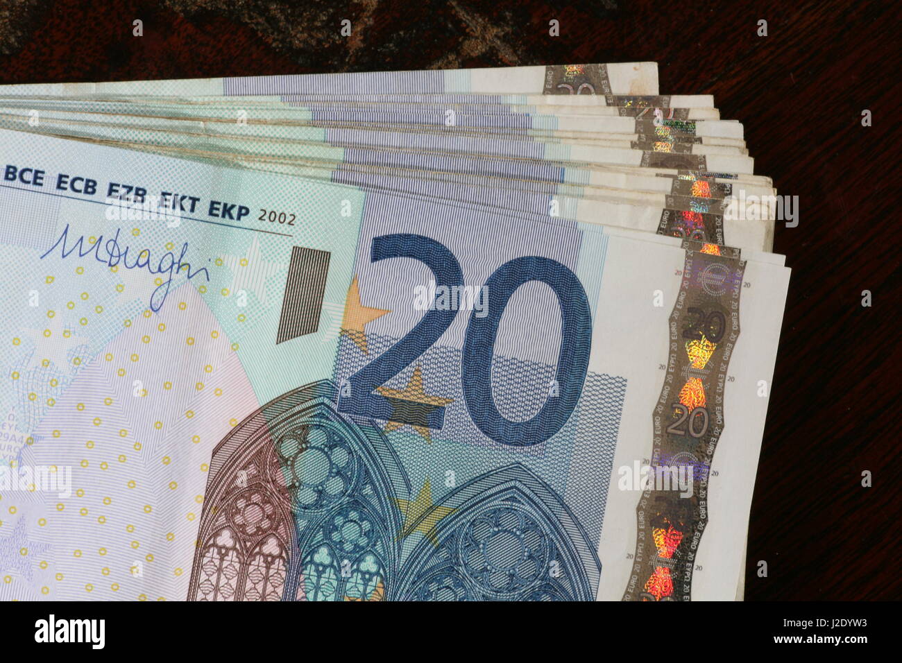 euro banknote package Stock Photo - Alamy