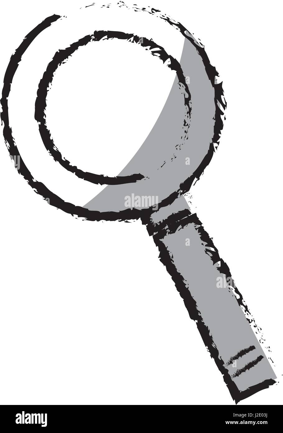 magnifying glass isolated icon Stock Vector Image & Art - Alamy