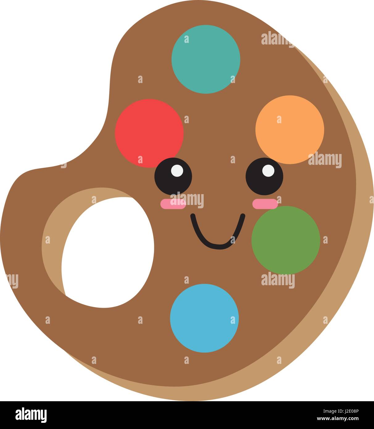 Cartoon paint palette discount