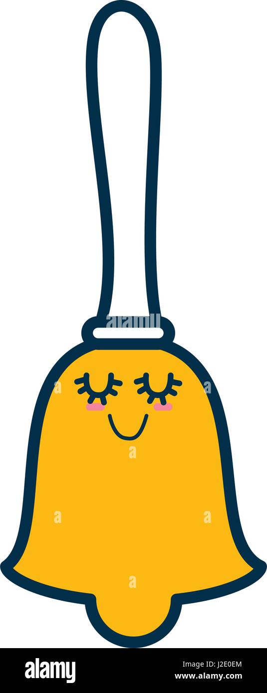 Hand bell cartoon Stock Vector Image & Art - Alamy