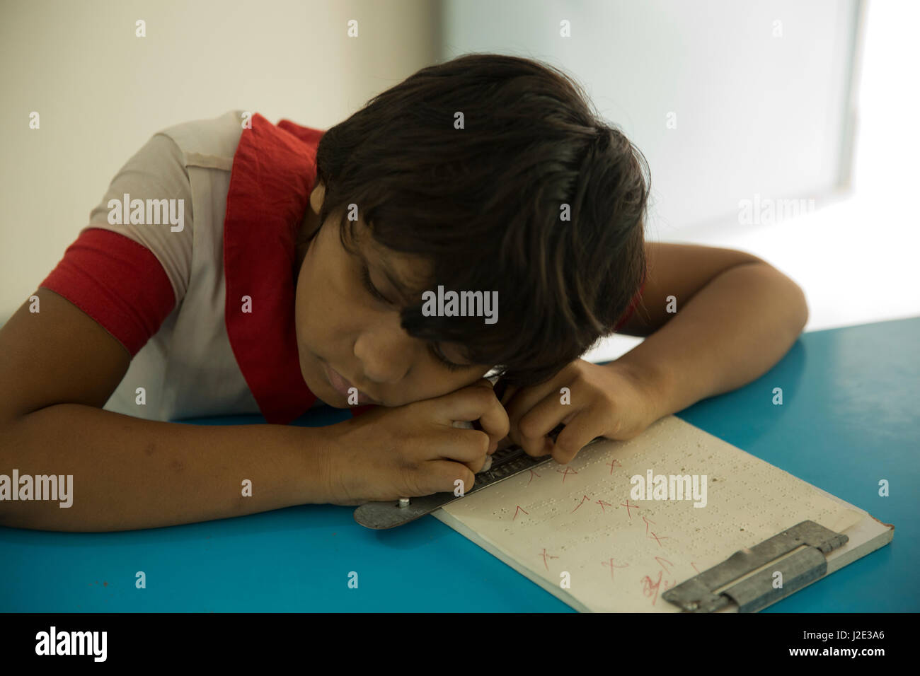Blind student braille hires stock photography and images Alamy