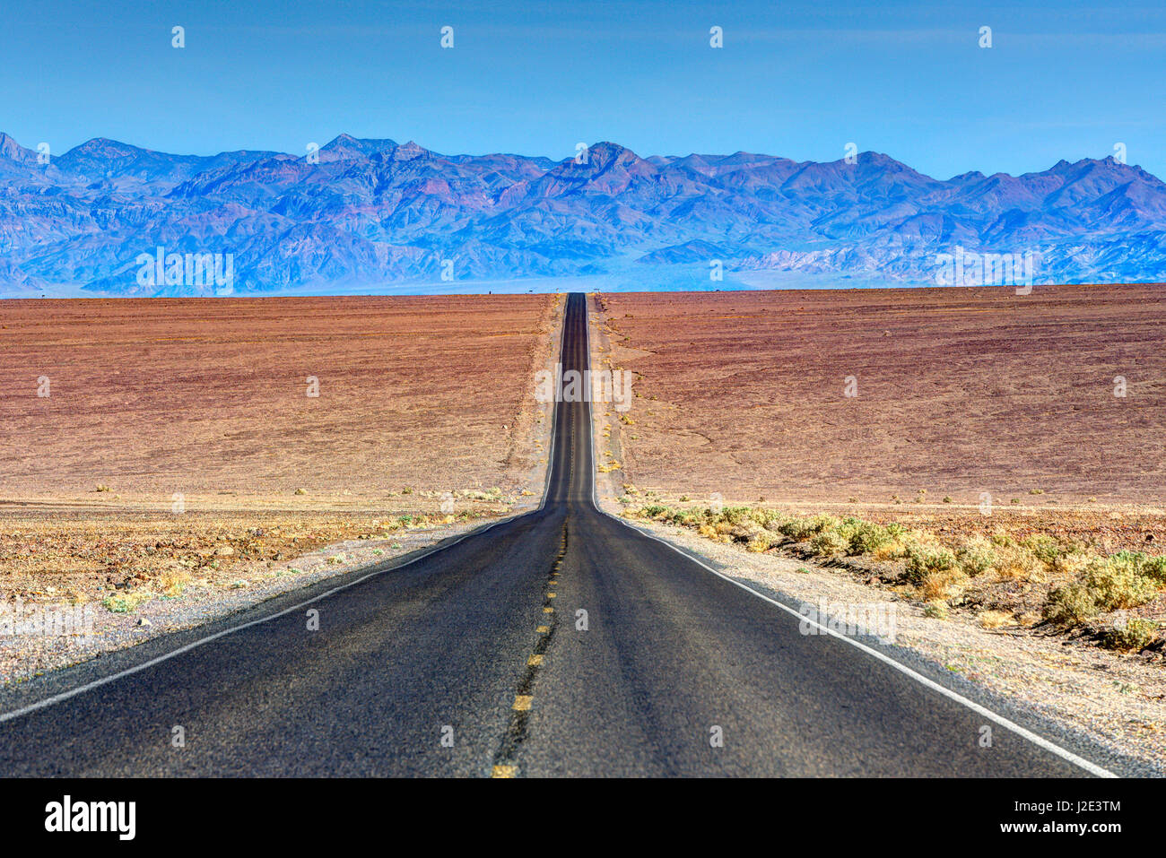 Scenic view of Death Valley Stock Photo - Alamy