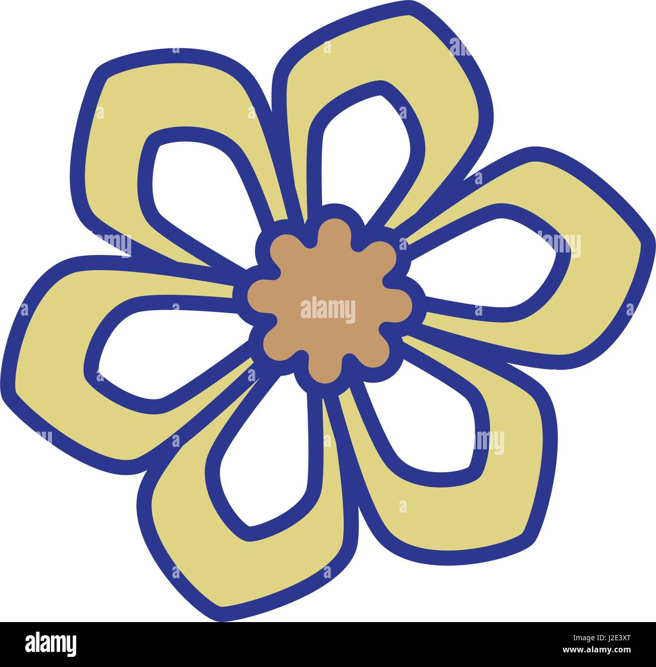 Beautiful flower ornament Stock Vector Image & Art - Alamy