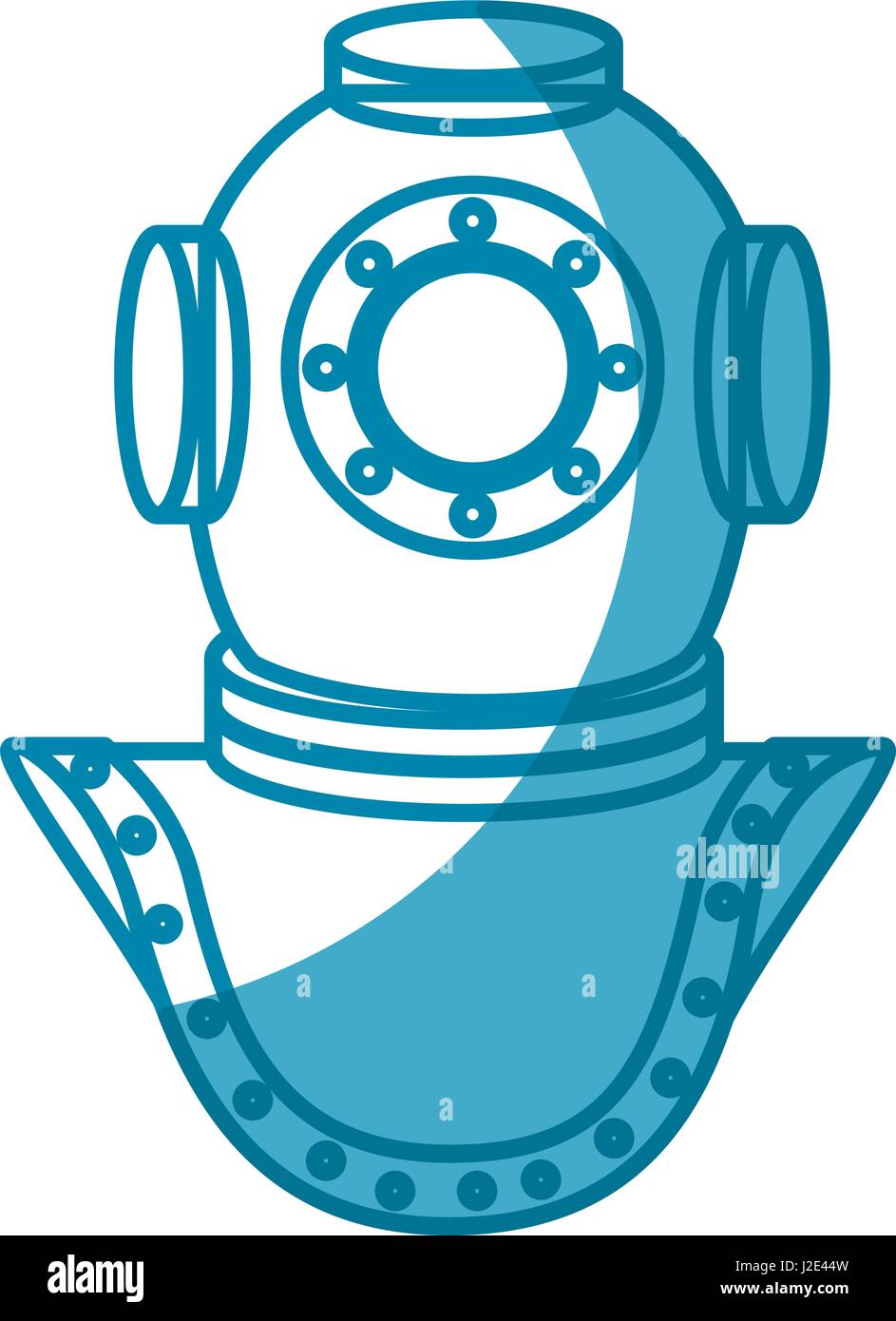 Deep sea diver Stock Vector Image &amp; Art - Alamy