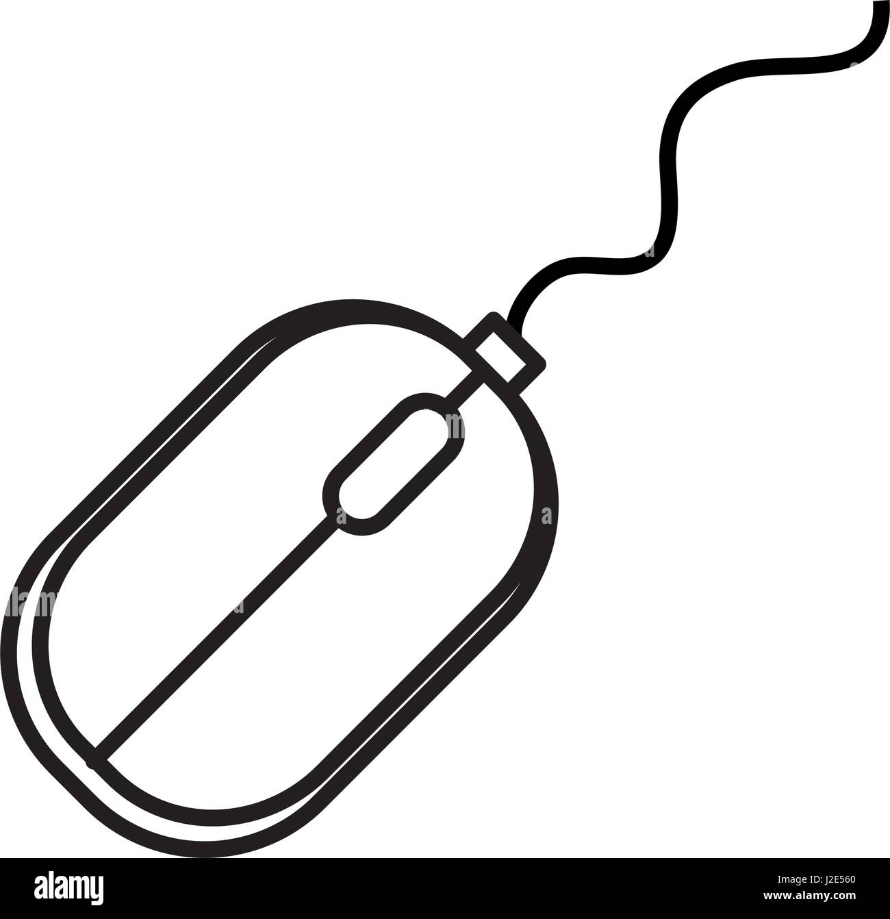 computer mouse isolated icon Stock Vector Image & Art - Alamy