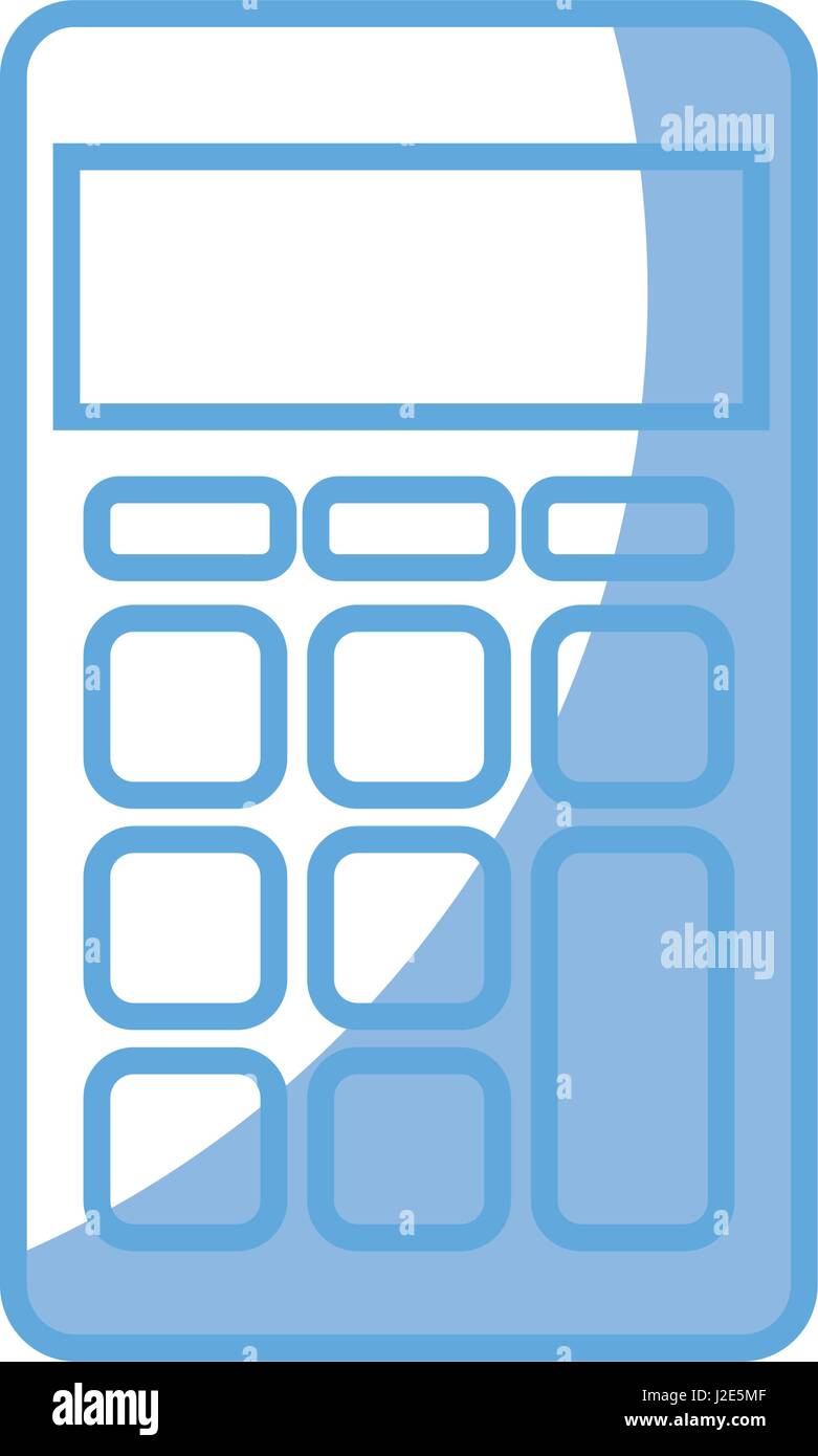 calculator math isolated icon Stock Vector Image & Art - Alamy