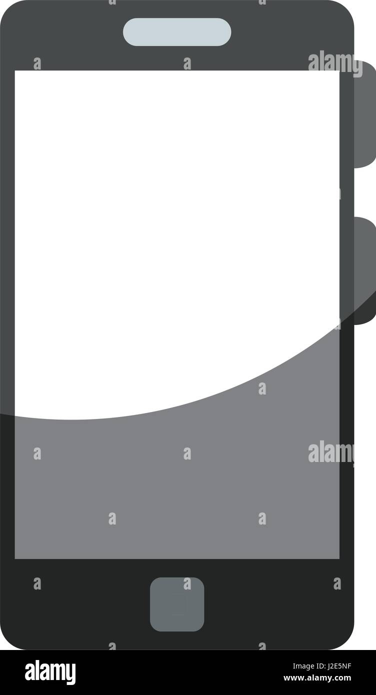 smartphone device isolated icon Stock Vector Image & Art - Alamy