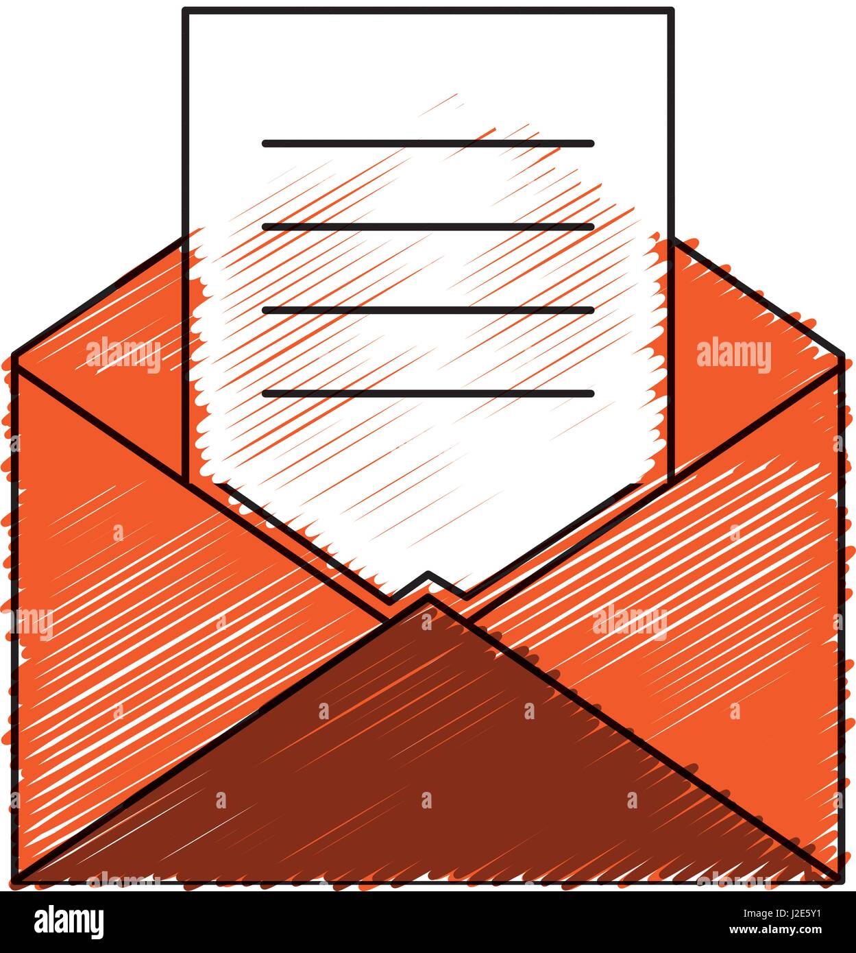 envelope mail isolated icon Stock Vector Image & Art - Alamy