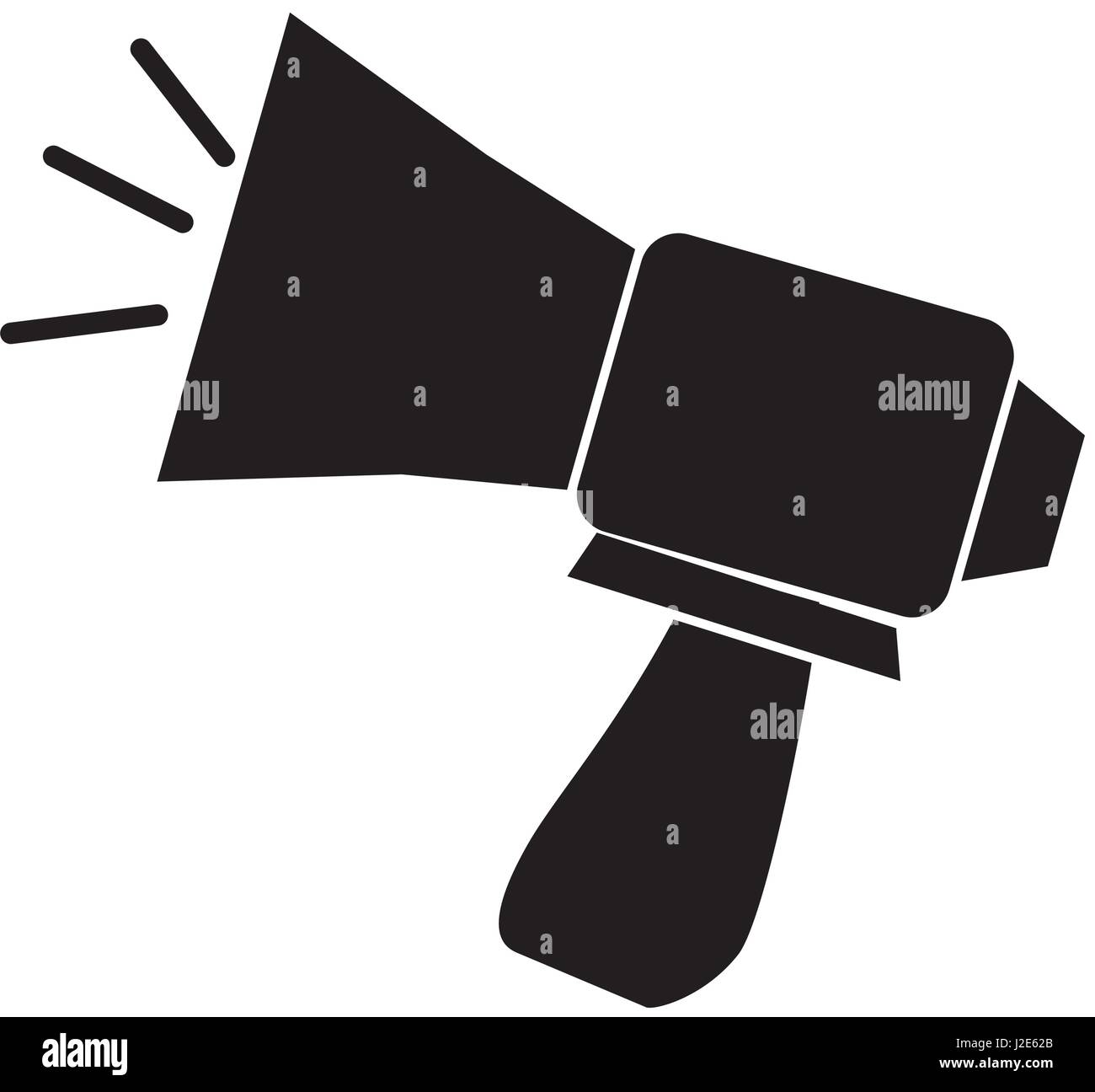 megaphone sound isolated icon Stock Vector Image & Art Alamy