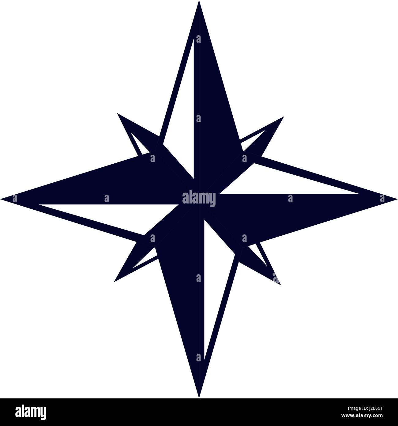 navigation star icon Stock Vector Image & Art Alamy