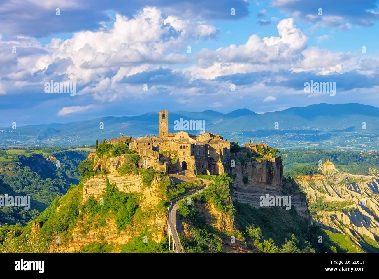 Civita di Bagnoregio, Lazio in Italy Stock Photo - Alamy