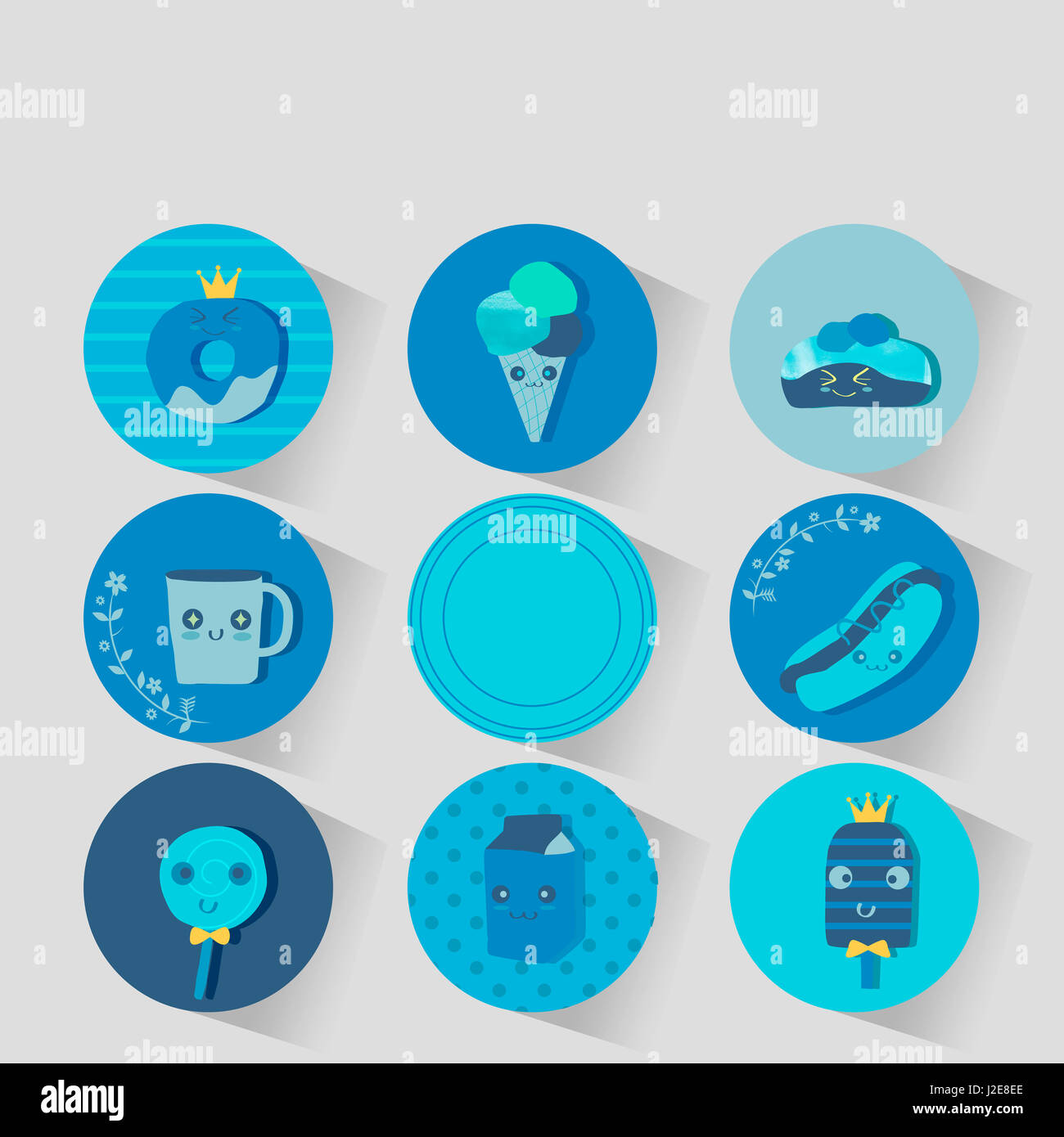 Various label stickers Stock Photo - Alamy