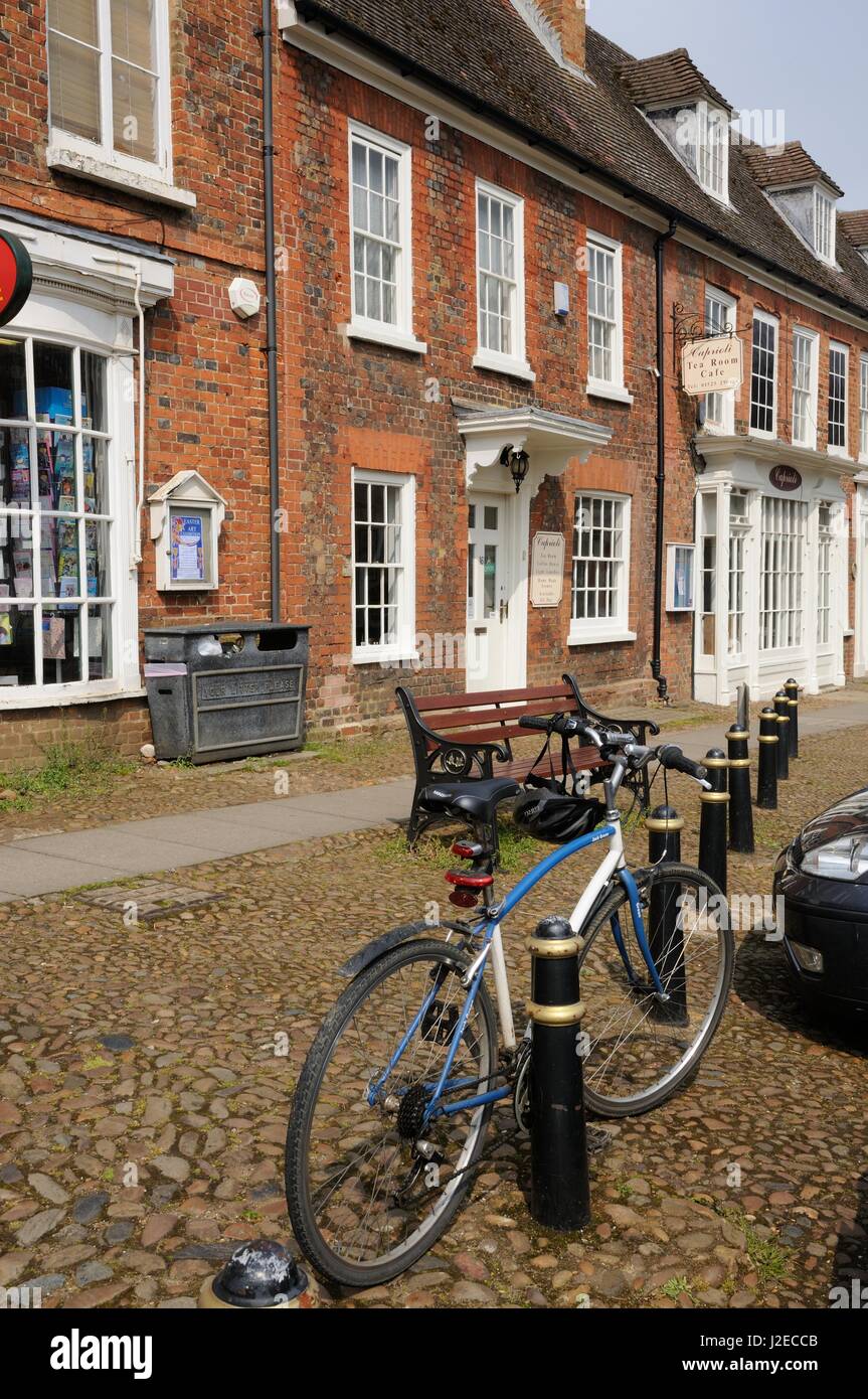 Caprioli Tea Rooms Market Place Woburn Bedfordshire Stock