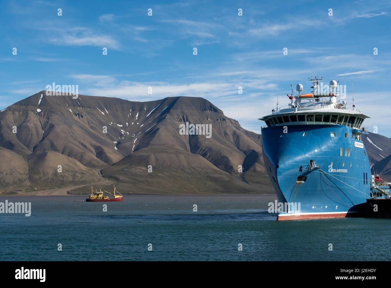Norway, Barents Sea, Svalbard archipelago, Spitsbergen, Longyearbyen