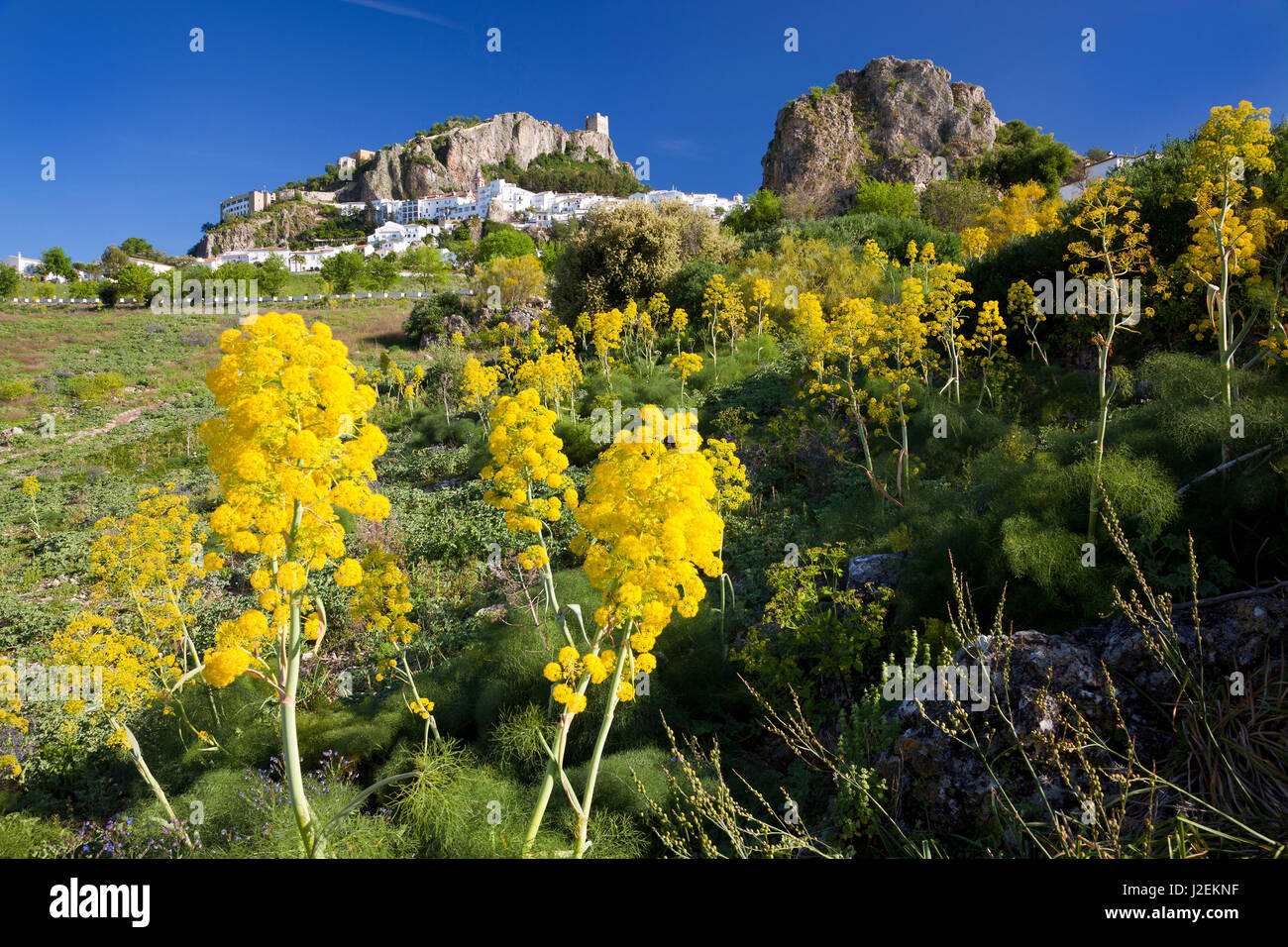 Zahara de la sierra fort hi-res stock photography and images - Alamy