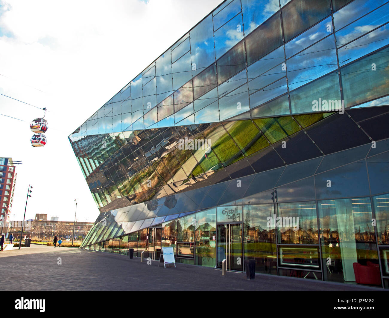 Europe, United Kingdom, England, East London, Royal Victoria Dock. The