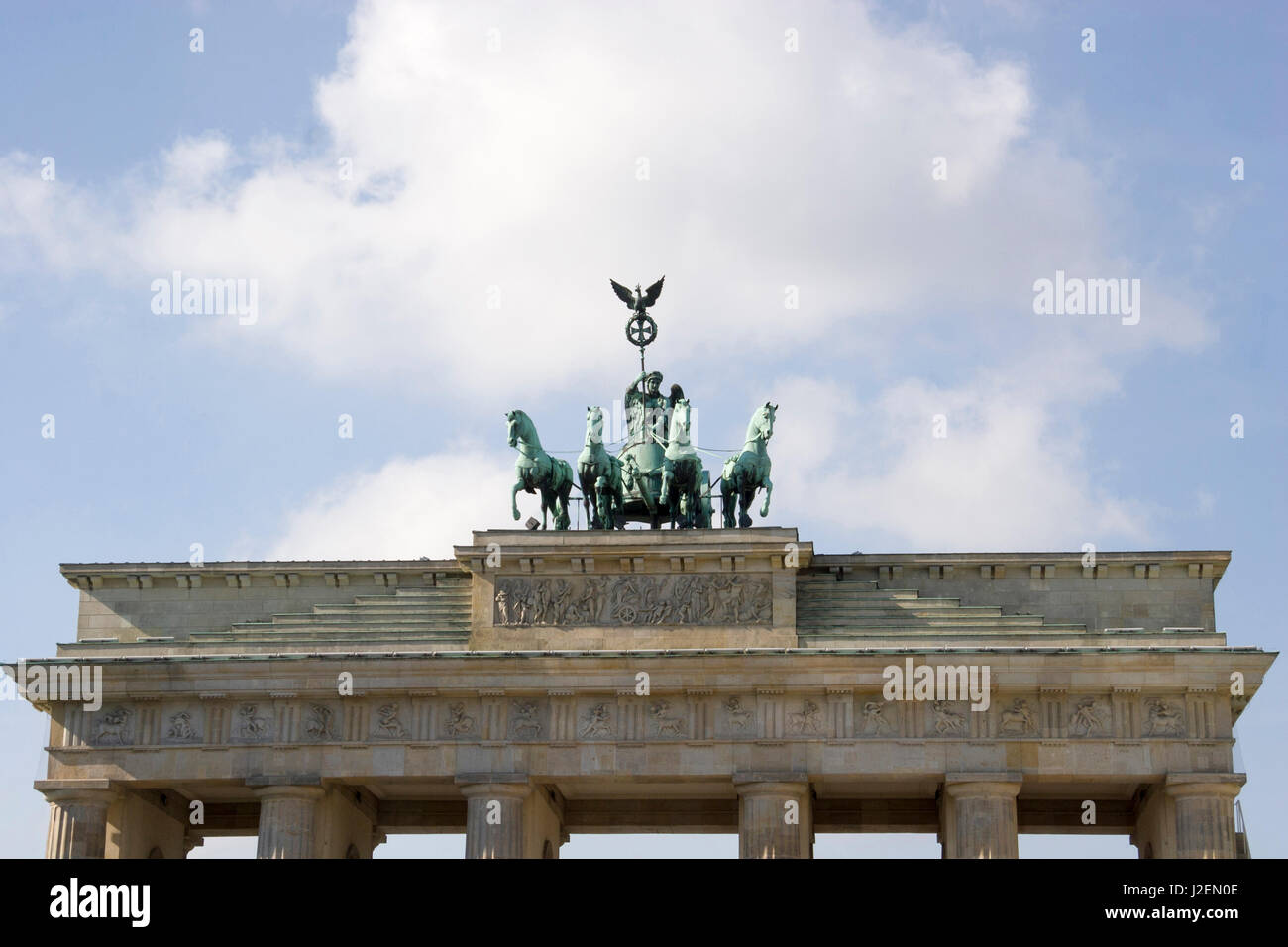 Brandenburger Tor. Berlin. Germany. Stock Photo