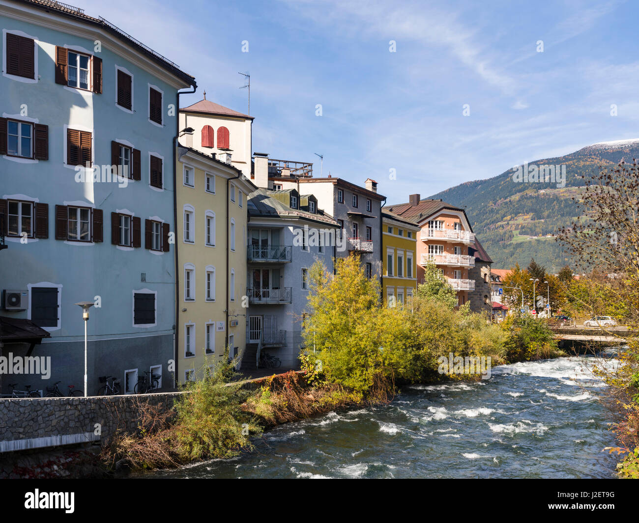 River Rienz Rienza river hi-res stock photography and images - Alamy
