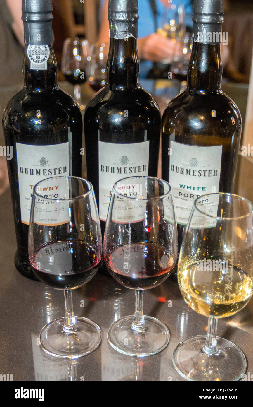 Port wine tasting, Burmester Cellars, Oporto, Portugal Stock Photo Alamy