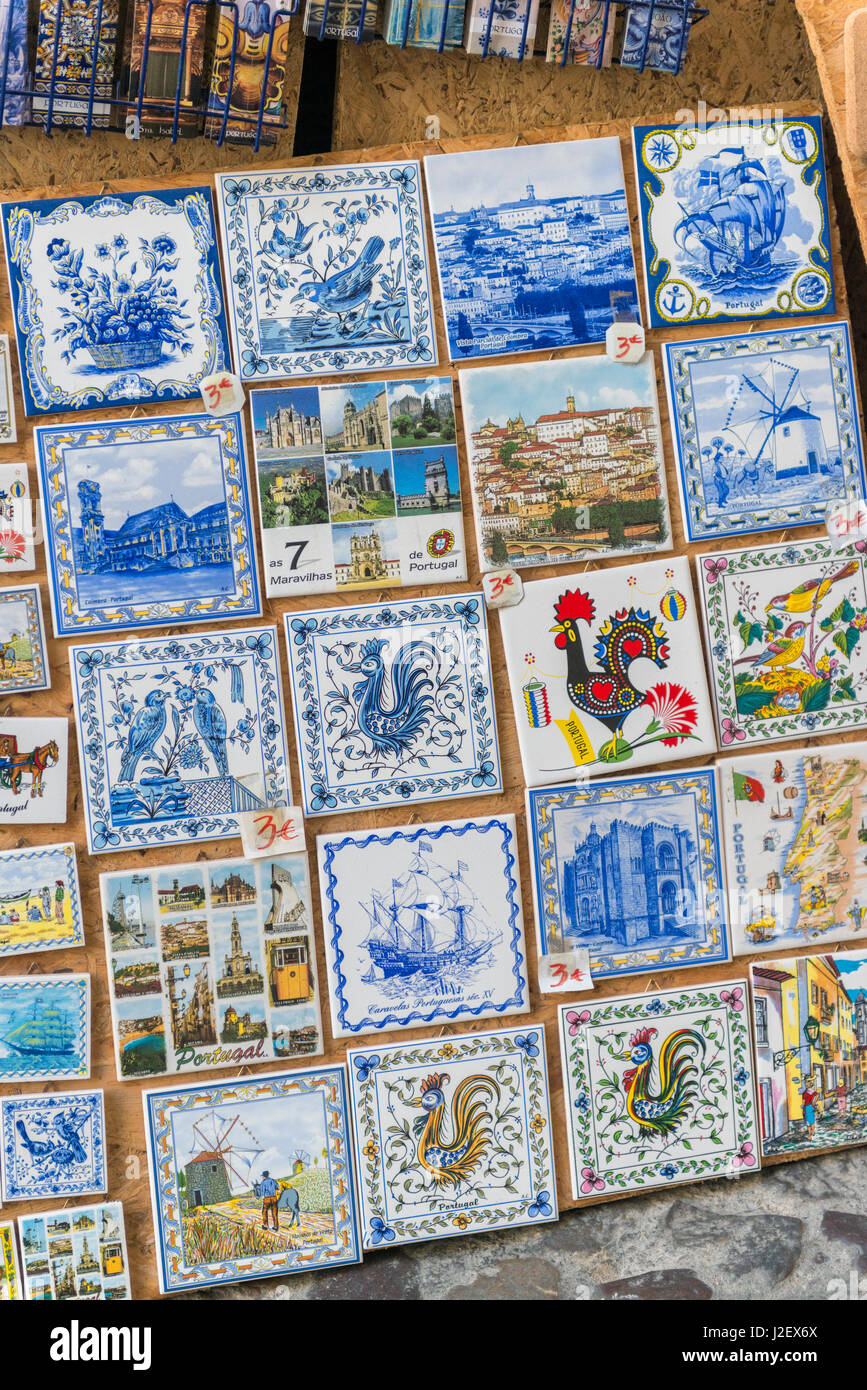 Portugal, Coimbra, Ceramic tile souvenir (Large format sizes available