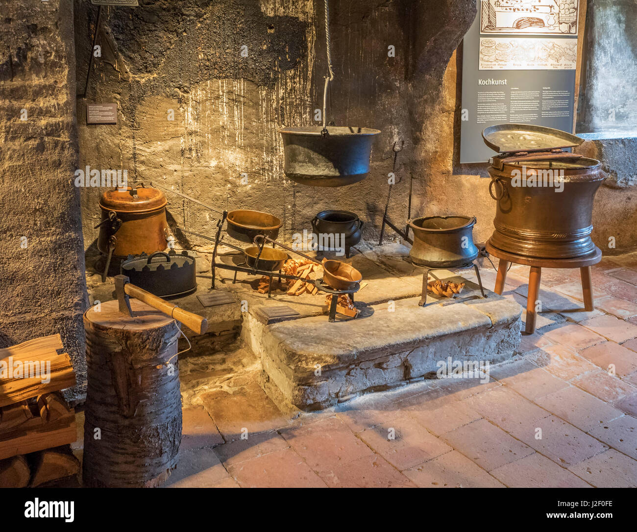 Switzerland Bern Canton Spiez Spiez Castle Fireplace Used For