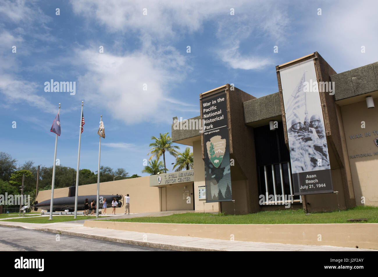 Micronesia, Mariana Islands, US Territory of Guam. War in the Pacific ...