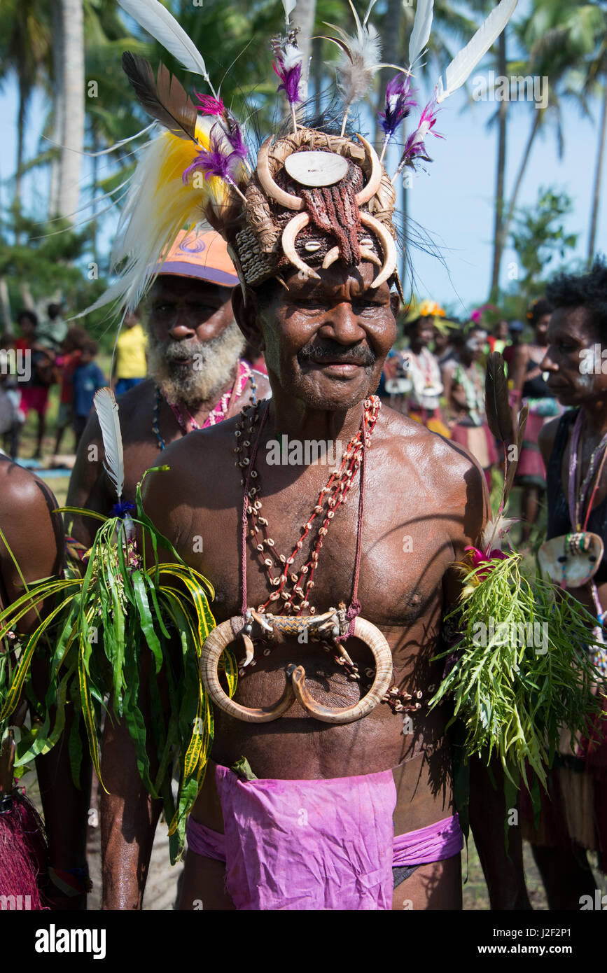 Melanesia, Papua New Guinea, Sepik River area, Murik Lakes, Karau 