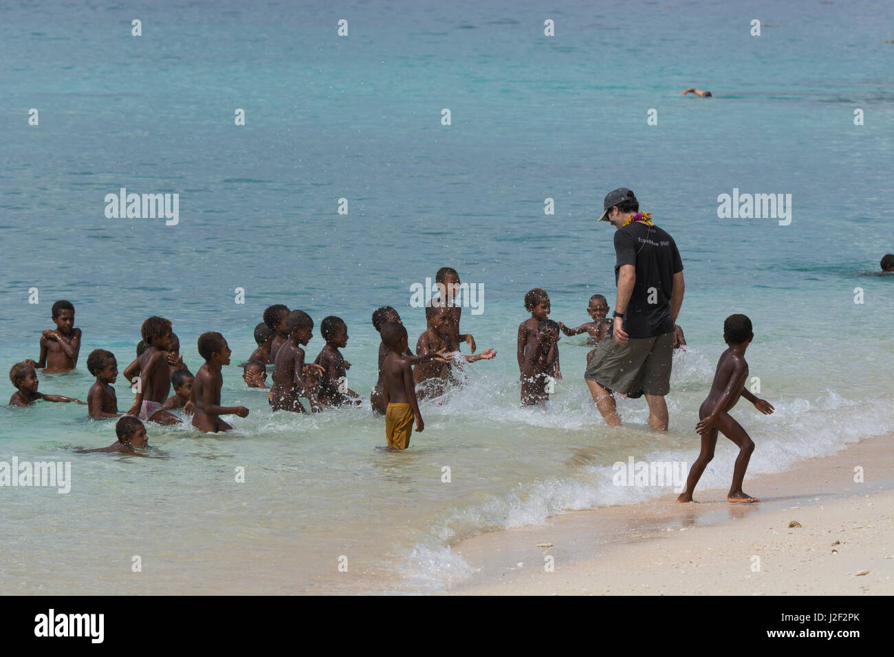 Melanesia, New Guinea, Papua New Guinea. Small island of Ali off the