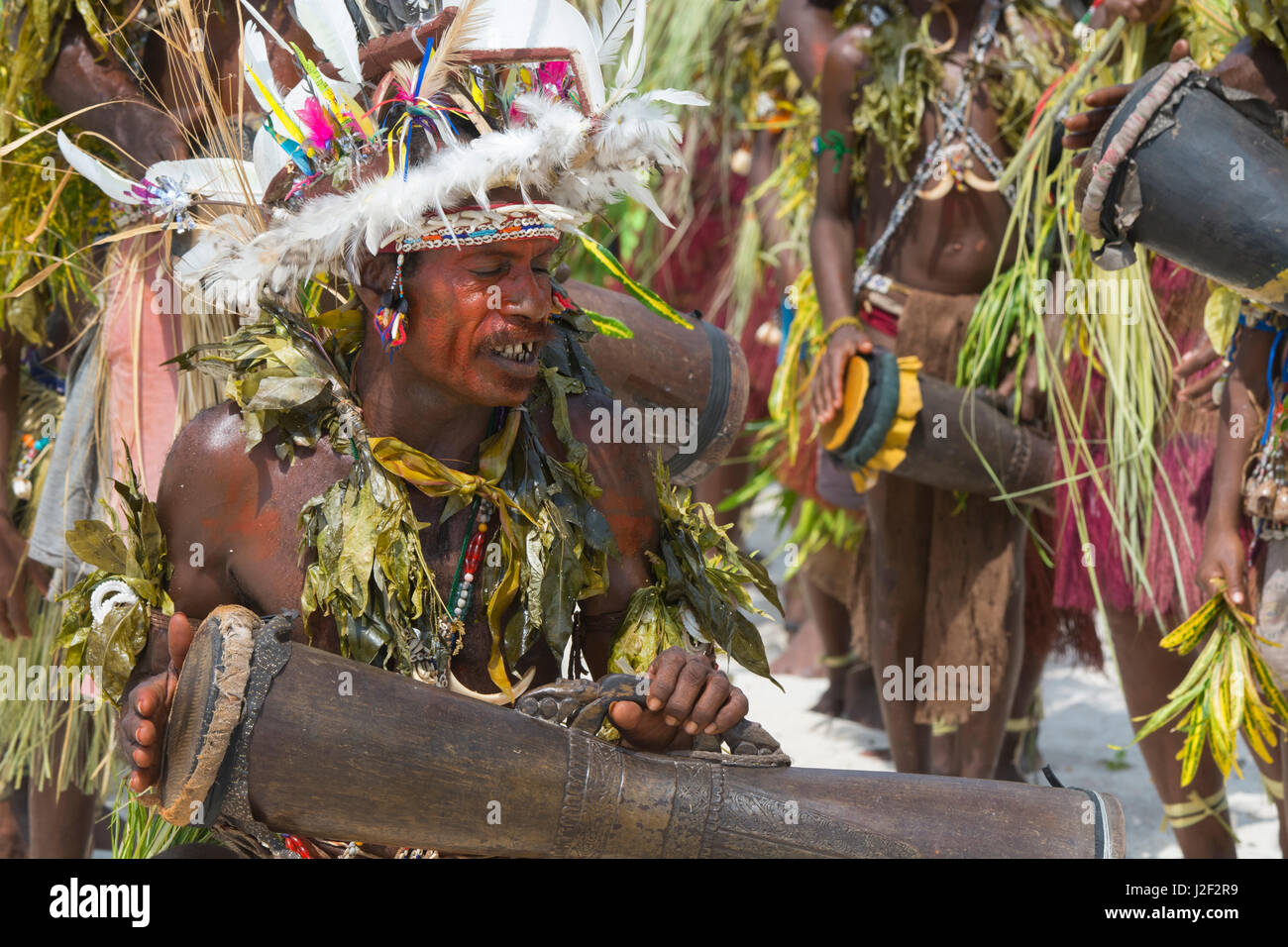 Papua new guinea music musical instrument hi-res stock photography and