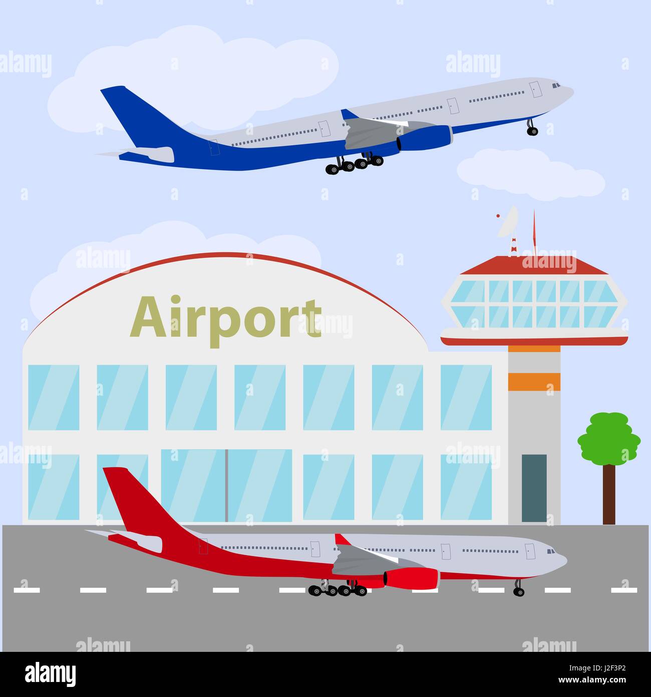 Airport icon, vector illustration Stock Vector Image & Art - Alamy