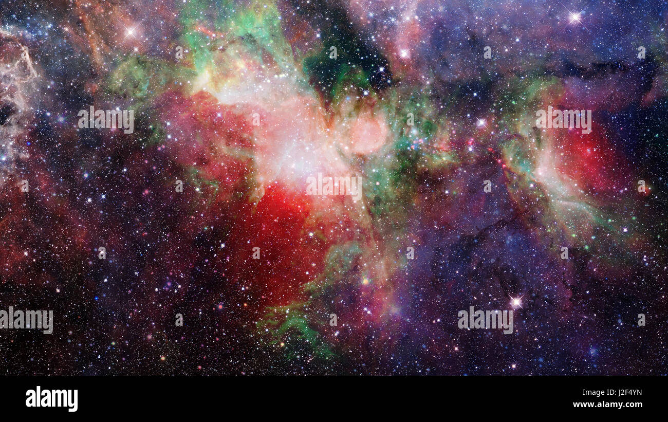 Nebulae Types Nebulae and galaxies. Elements of this Image Furnished by NASA Stock ...