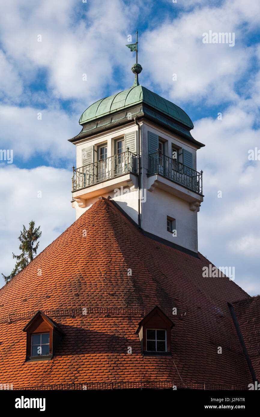 Germany, Bavaria, Bad Tolz, Kurhaus resort building Stock Photo