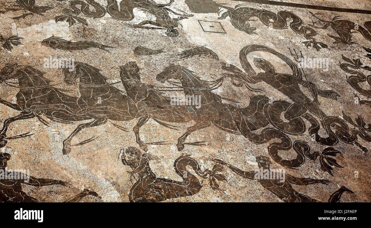 Ancient Roman Mosaic Floor High Resolution Stock Photography and Images ... image.