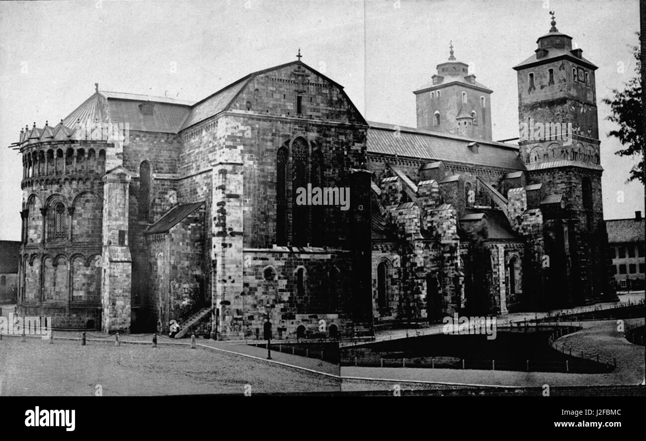 Lund Cathedral, Skåne, Sweden Stock Photo