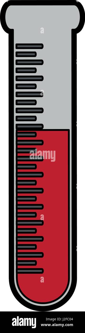 blood sample in test tube healthcare icon image Stock Vector Image ...