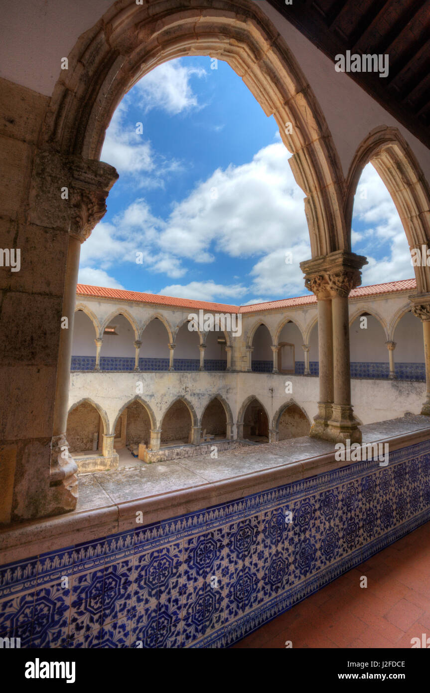 Portugal, Tomar, The Convent of the Order of Christ (Convento de Cristo ...