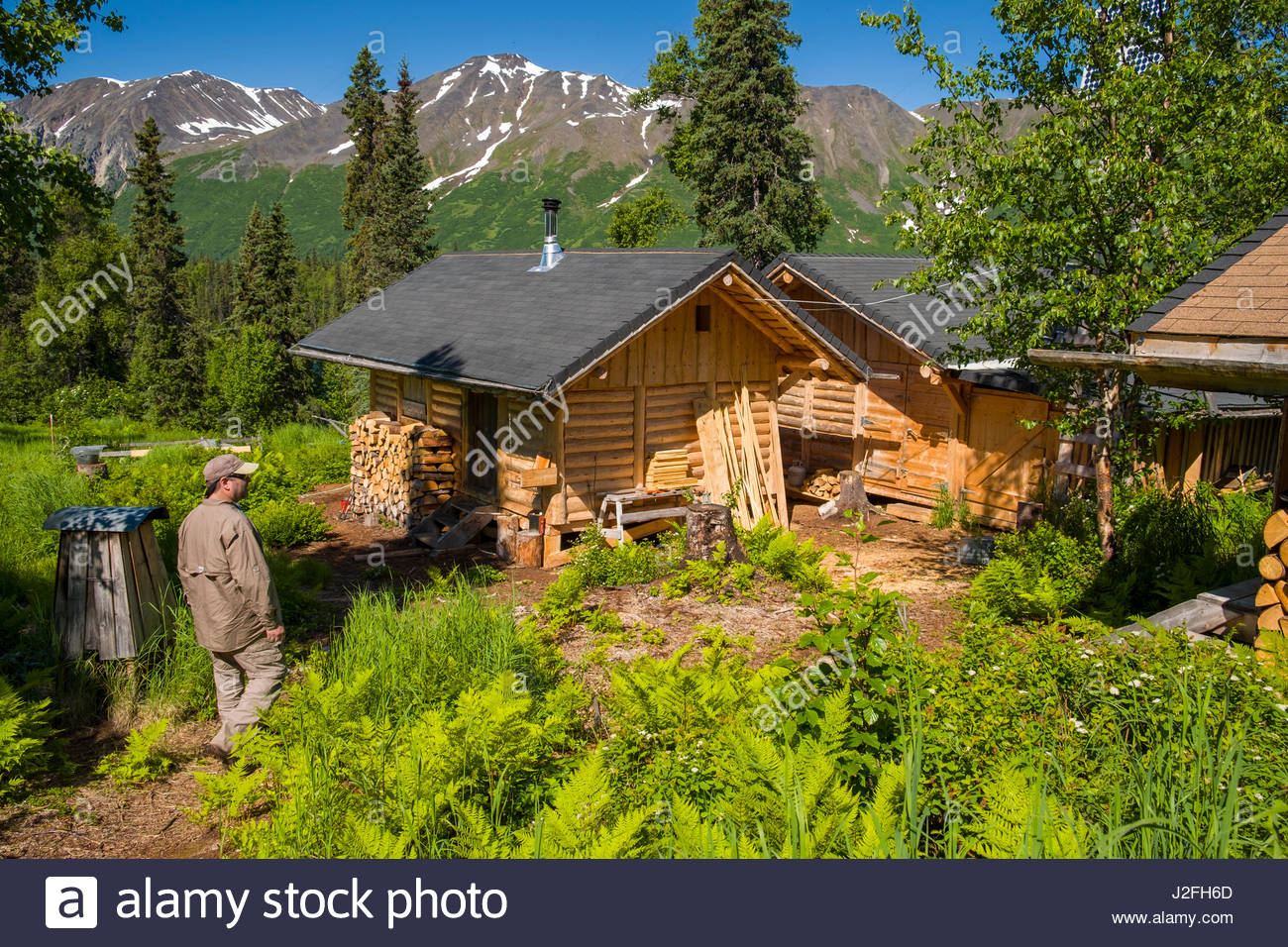 Cabin Alaska Stock Photos Cabin Alaska Stock Images Alamy