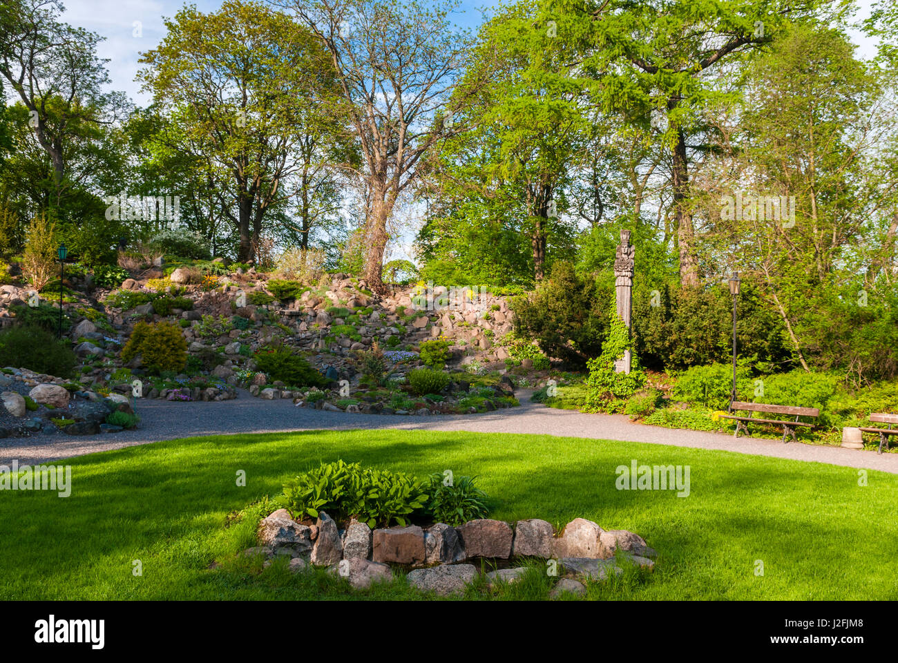 Botanical Gardens of the University of Tartu, Tartu, Estonia, Baltic ...