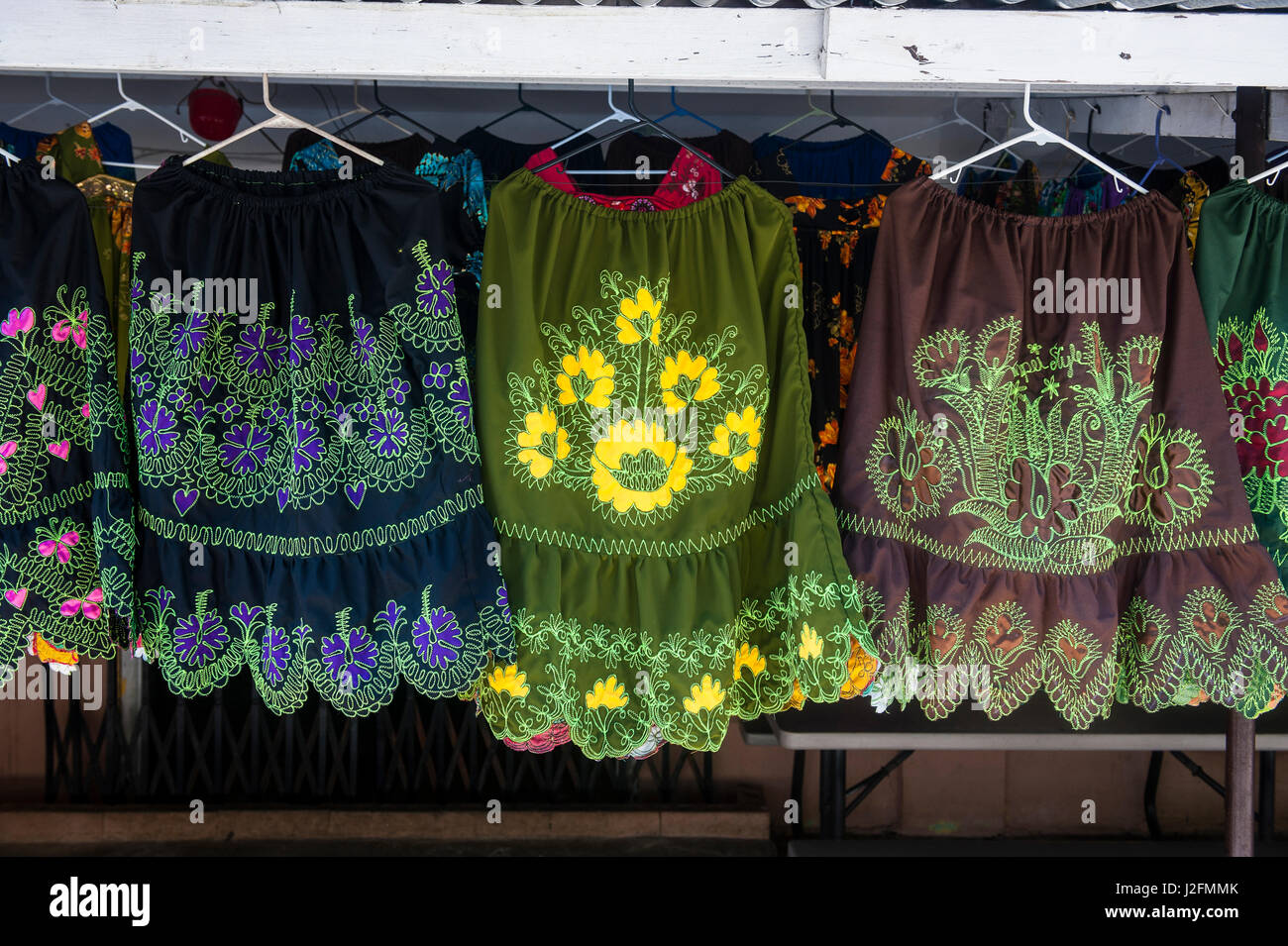 Traditional dresses for sale in Pohnpei, Micronesia, Central Pacific Stock  Photo - Alamy