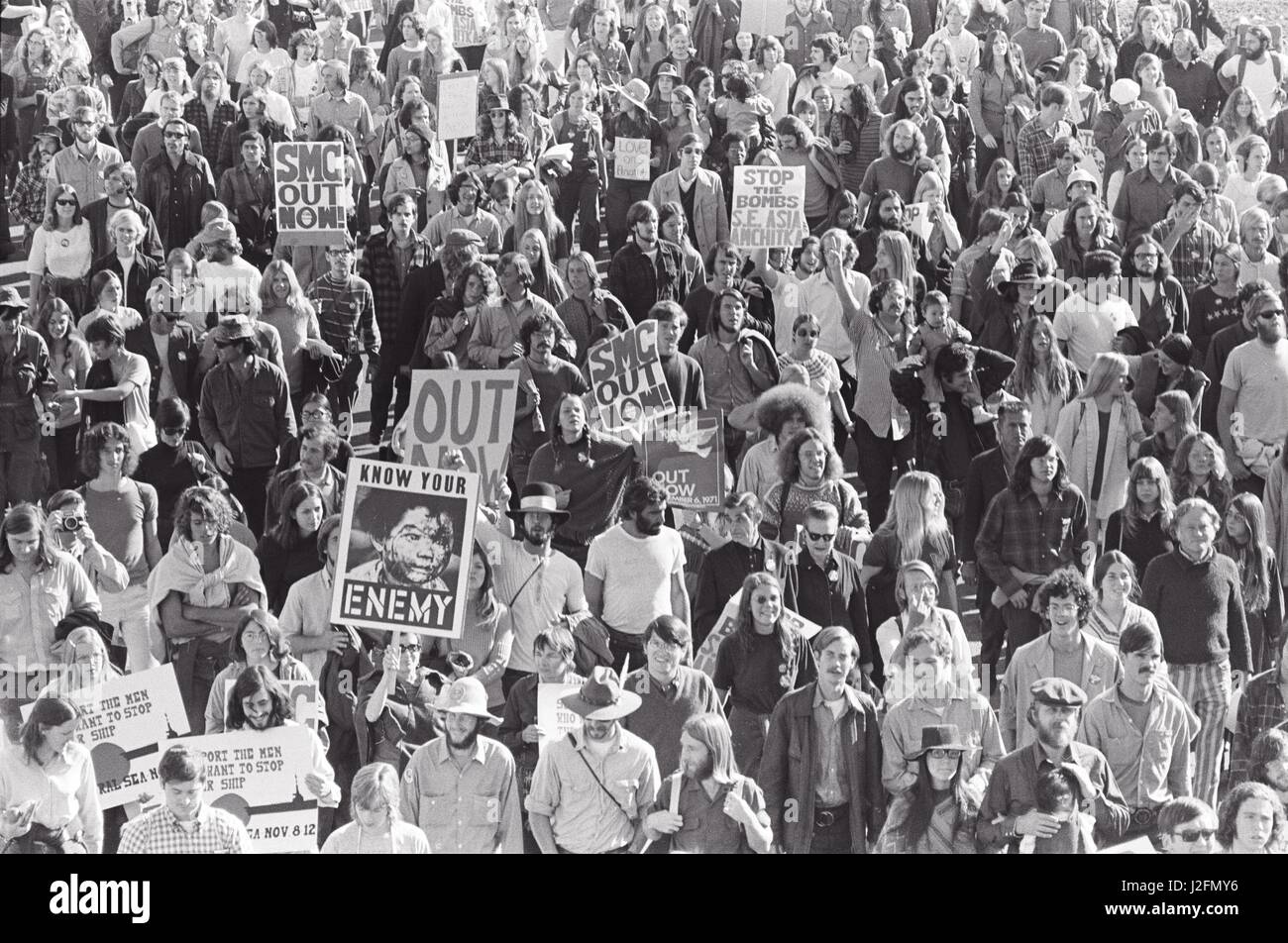Berkeley in the 60s Riots Stock Photo - Alamy