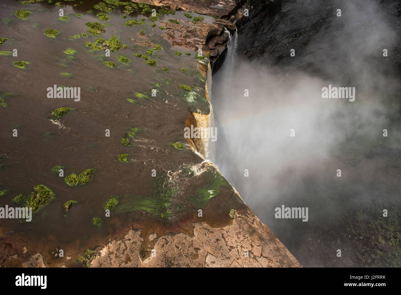 Kaieteur Falls, Guyana. The world's widest single drop waterfall, located on the Potaro River in