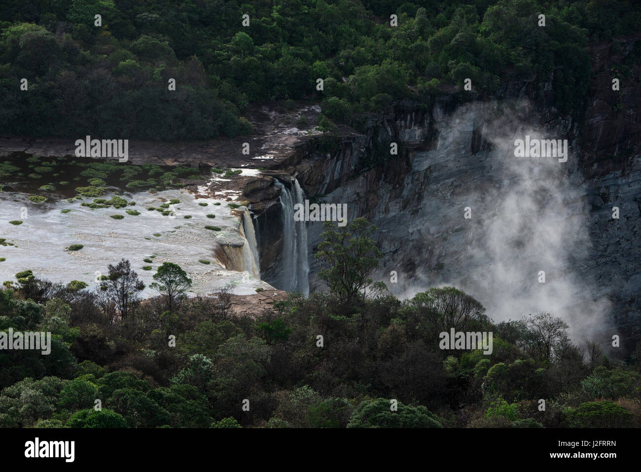 Kaieteur Falls, Guyana. The world's widest single drop waterfall, located on the Potaro River in