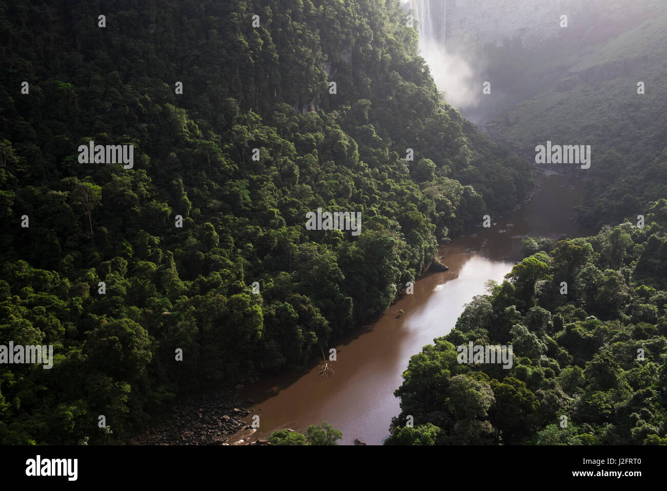 Kaieteur Kaieteur Falls, Guyana. Kaieteur Falls is the world's widest single drop